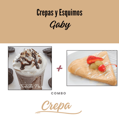C o m b o Crepa + Bebida Fría