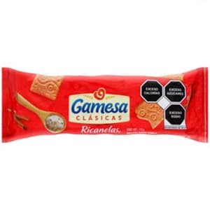 GALLETAS GAMESA RICANELAS 113 G