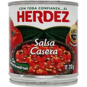 SALSA HERDEZ CASERA LATA 210 G