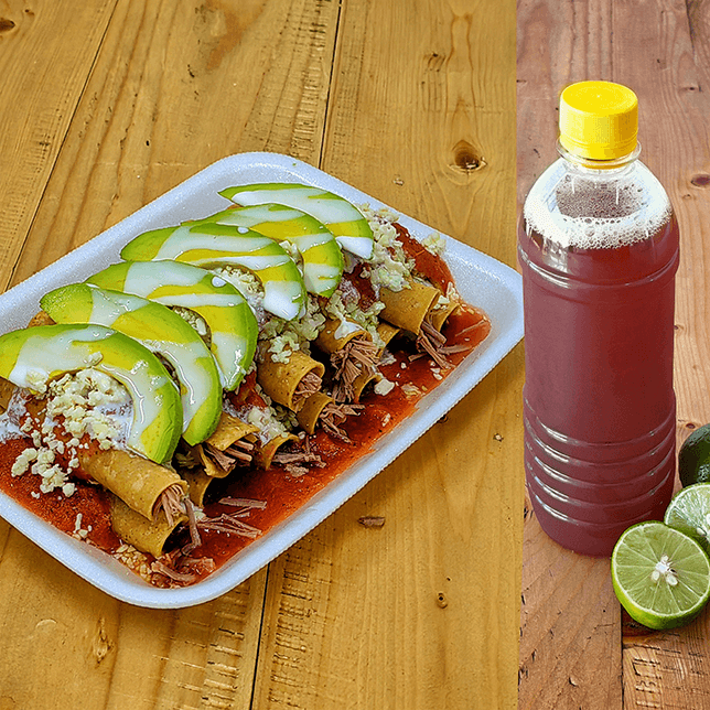 Combo Carnosa + Té de la Casa