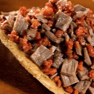 Taco Campechano (Longaniza y Cecina Natural)