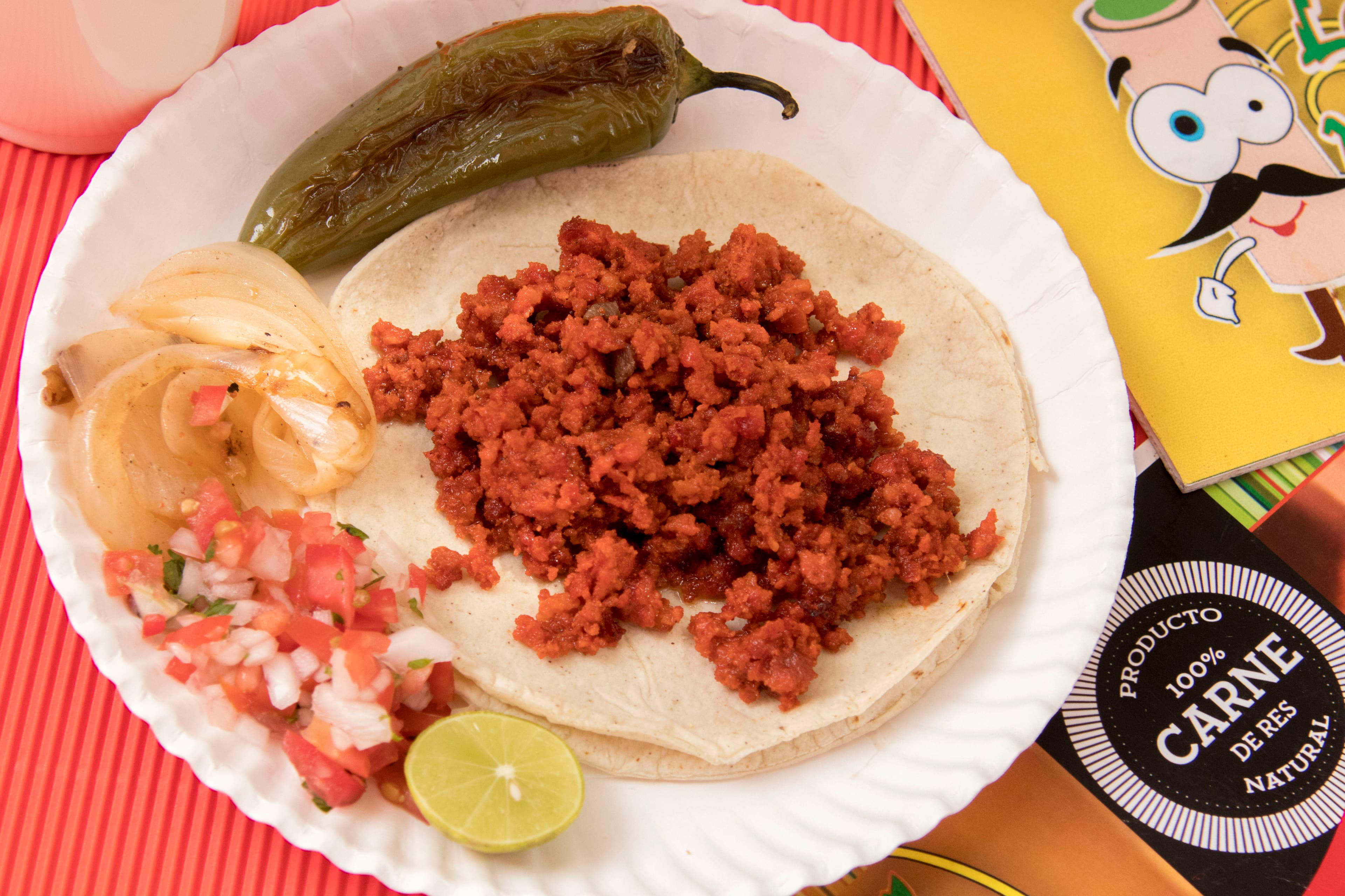 Taco de Chorizo