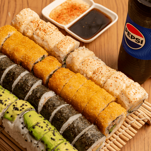 40 Makis + Pepsi 355ml Promo