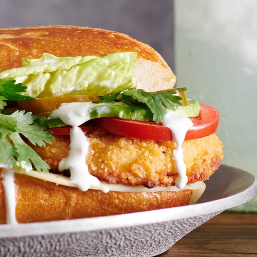 Torta de Pollo Empanizado