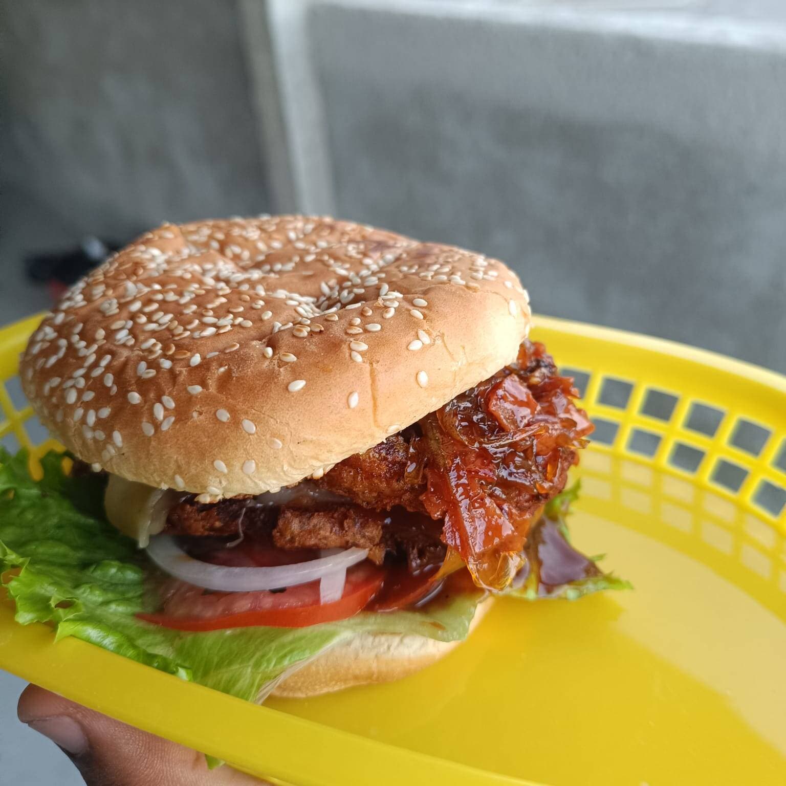 Hamburguesa Doble Pollo