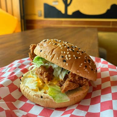 Hamburguesa de Pollo Crispy