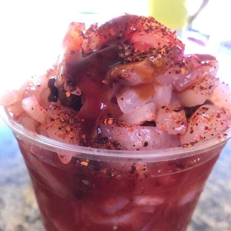 Combo - Especialidad de casa nuez + Raspado Fresa