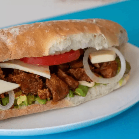 Combo Lonche de Adobada y Lonche de Arrachera