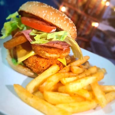 Hamburguesa de Pollo