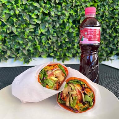 Wrap de Pollo en Combo