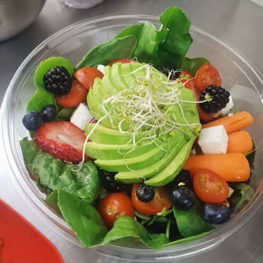 MEGA-ENSALADA FRESCA MANZANA Y PERA VERDE