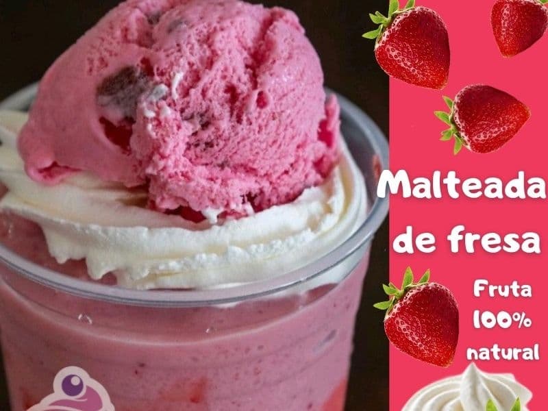 Fresa 🍓Malteada