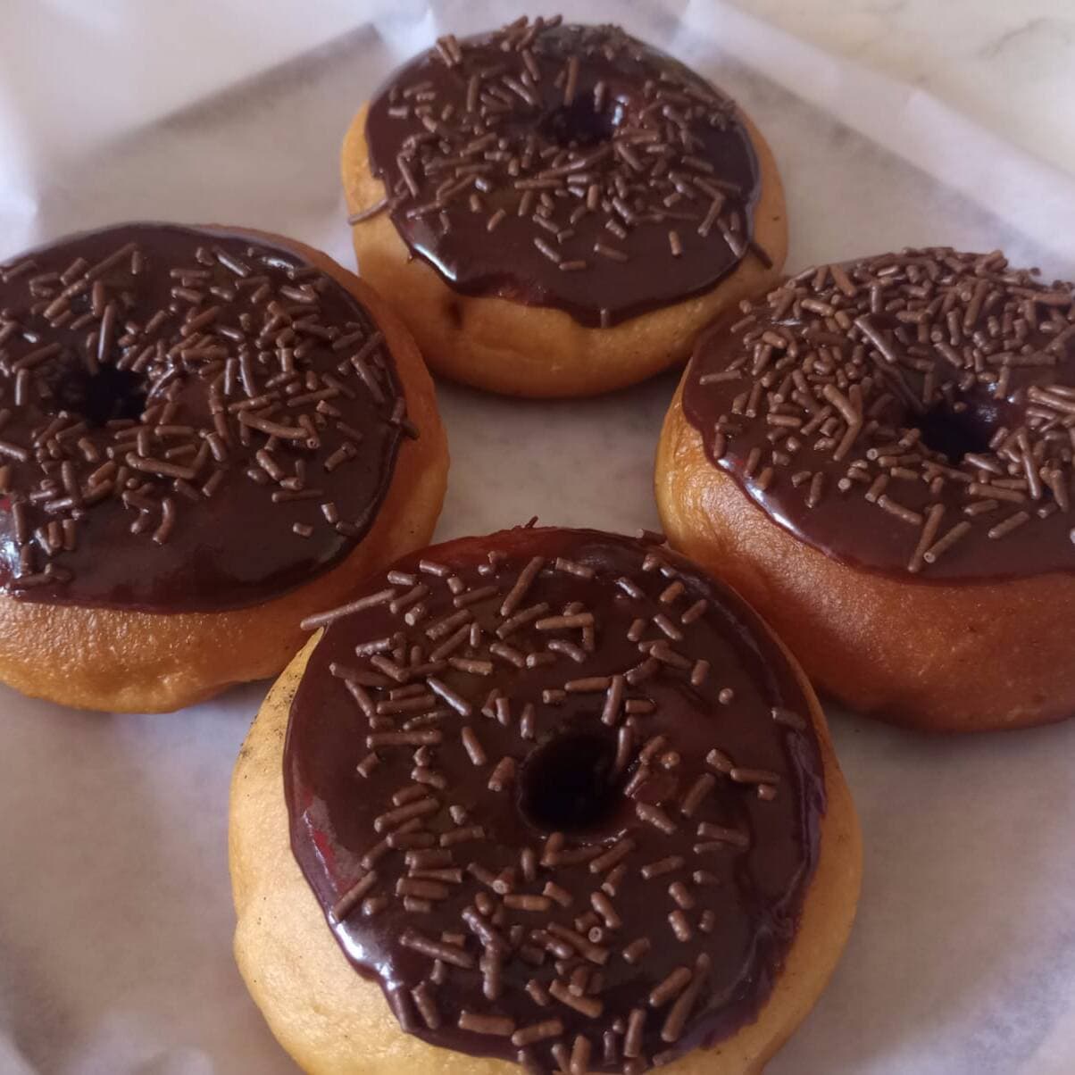 Caja de 4 Donas Choco Black