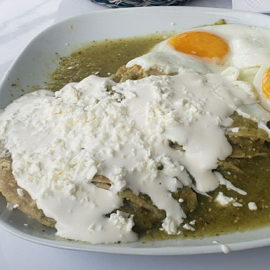 Enchiladas Verdes