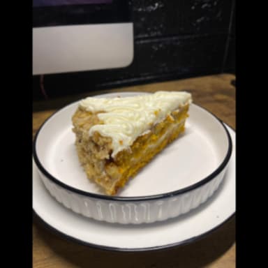 Rebanada Pastel de Zanahoria