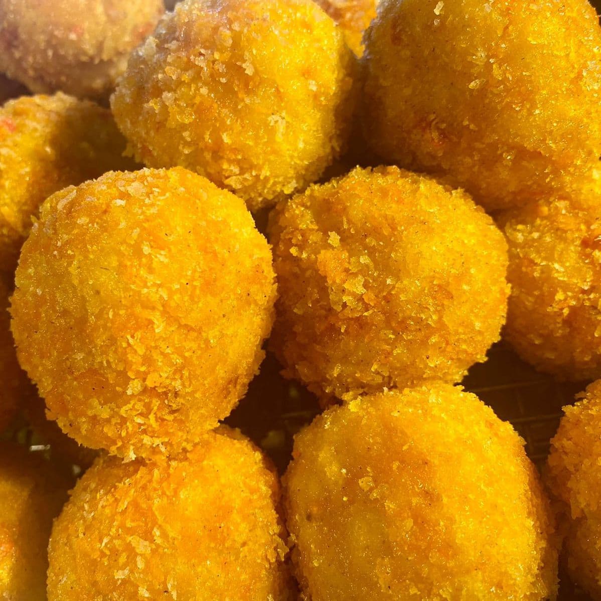 Bolitas de Sushi Frito  6pz🔥 饭团.
