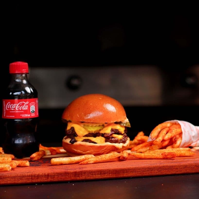 Hamburguesa Angus Twins Combo