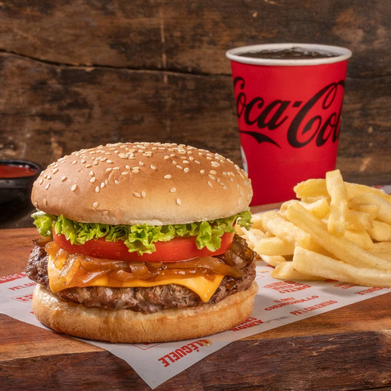 Hamburguesa Clásica 3/4