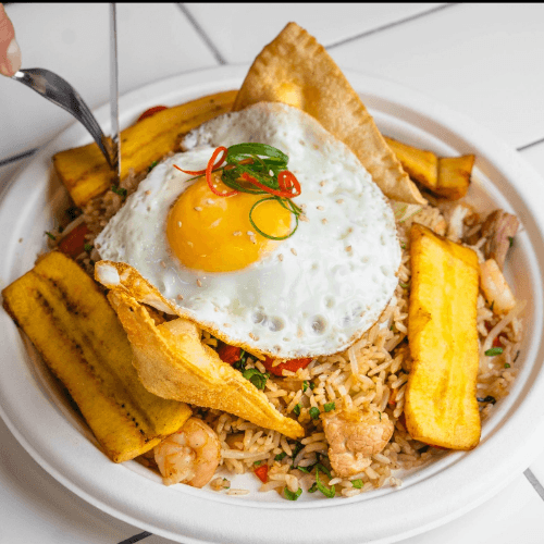 Arroz Chaufa a Lo Pobre