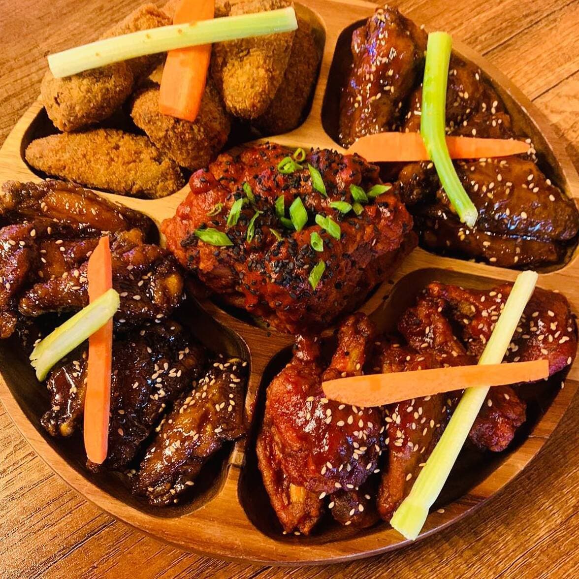 Alitas teriyaki (6 unidades)