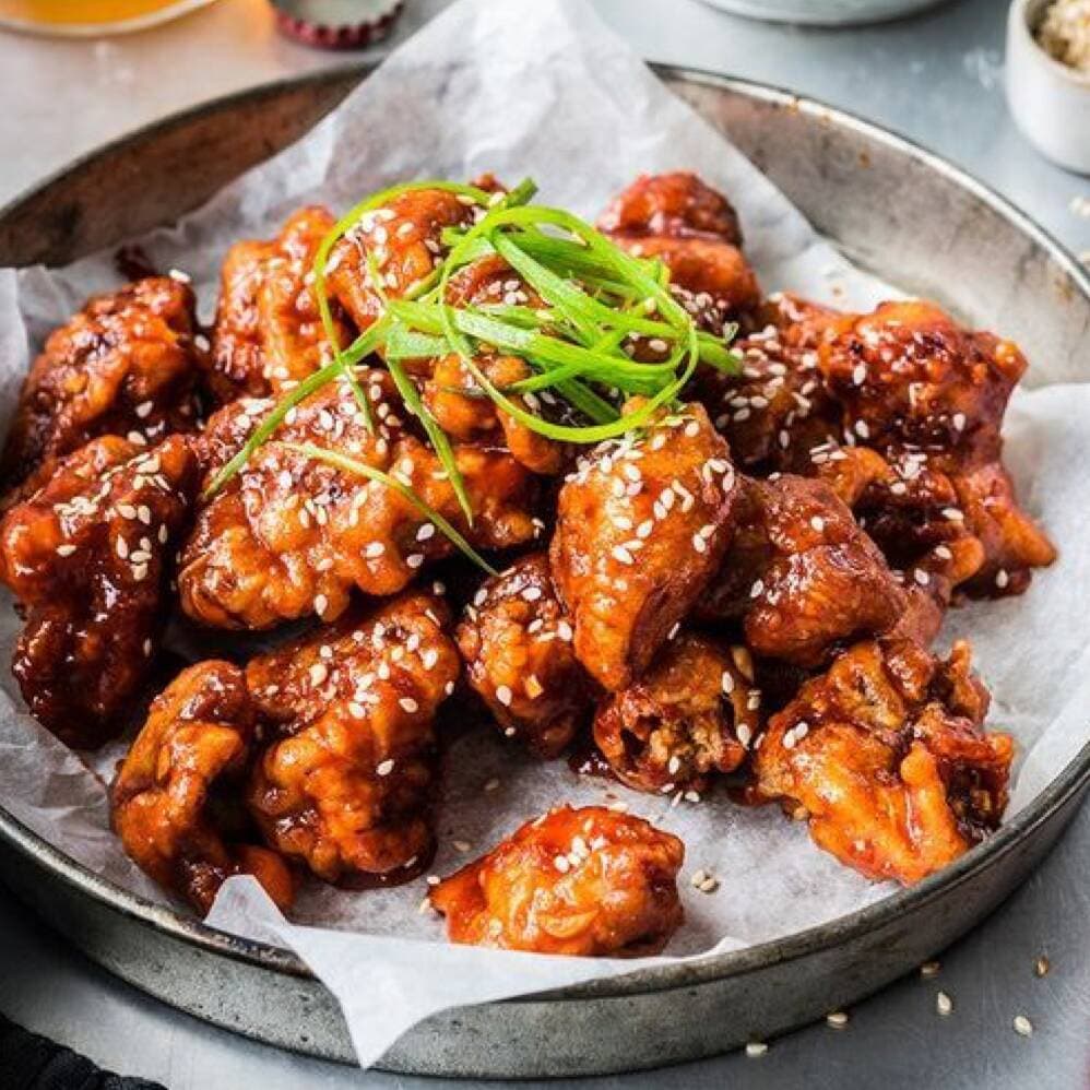 Bucket 6 Wings (Estilo Coreano)
