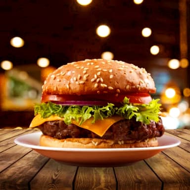 Hamburguesa Sencilla