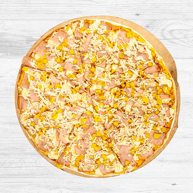 Pizza Grande Pollo y Maíz