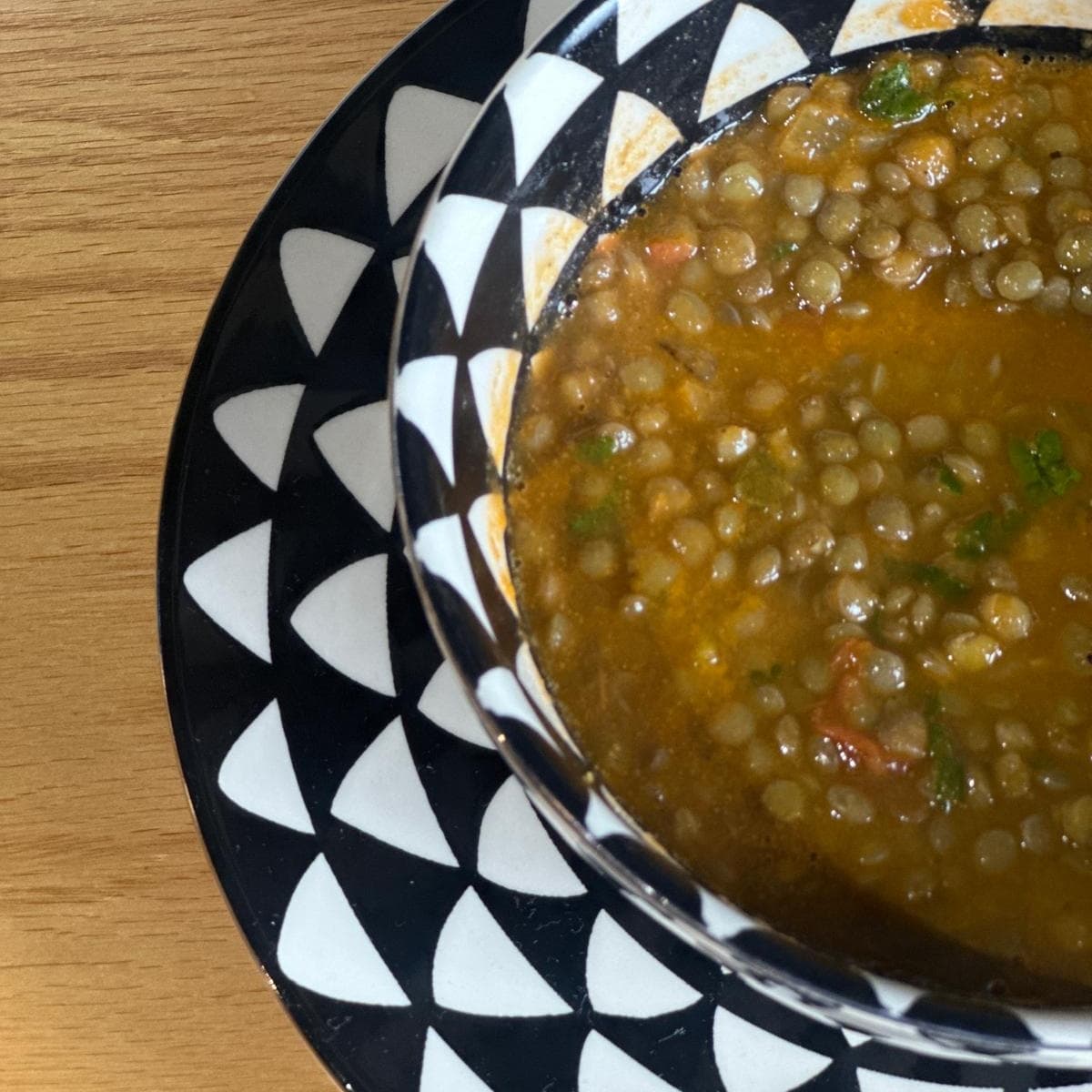 LENTEJAS GUISADAS (apto Vegano)