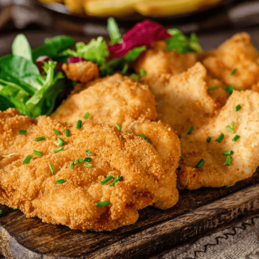 Milanesa de pollo