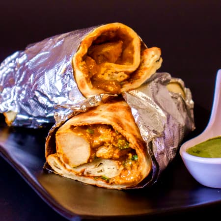 Butter Chicken Burrito