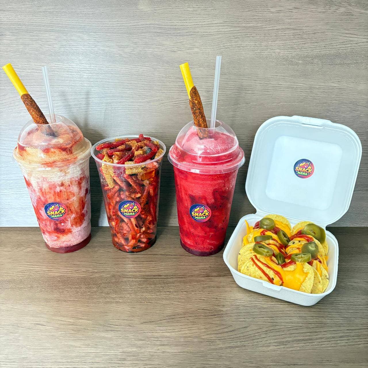 Combo Frappe + Nacho +  Churritos Preparados