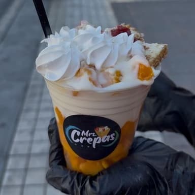 Mango con Pay frambuesa