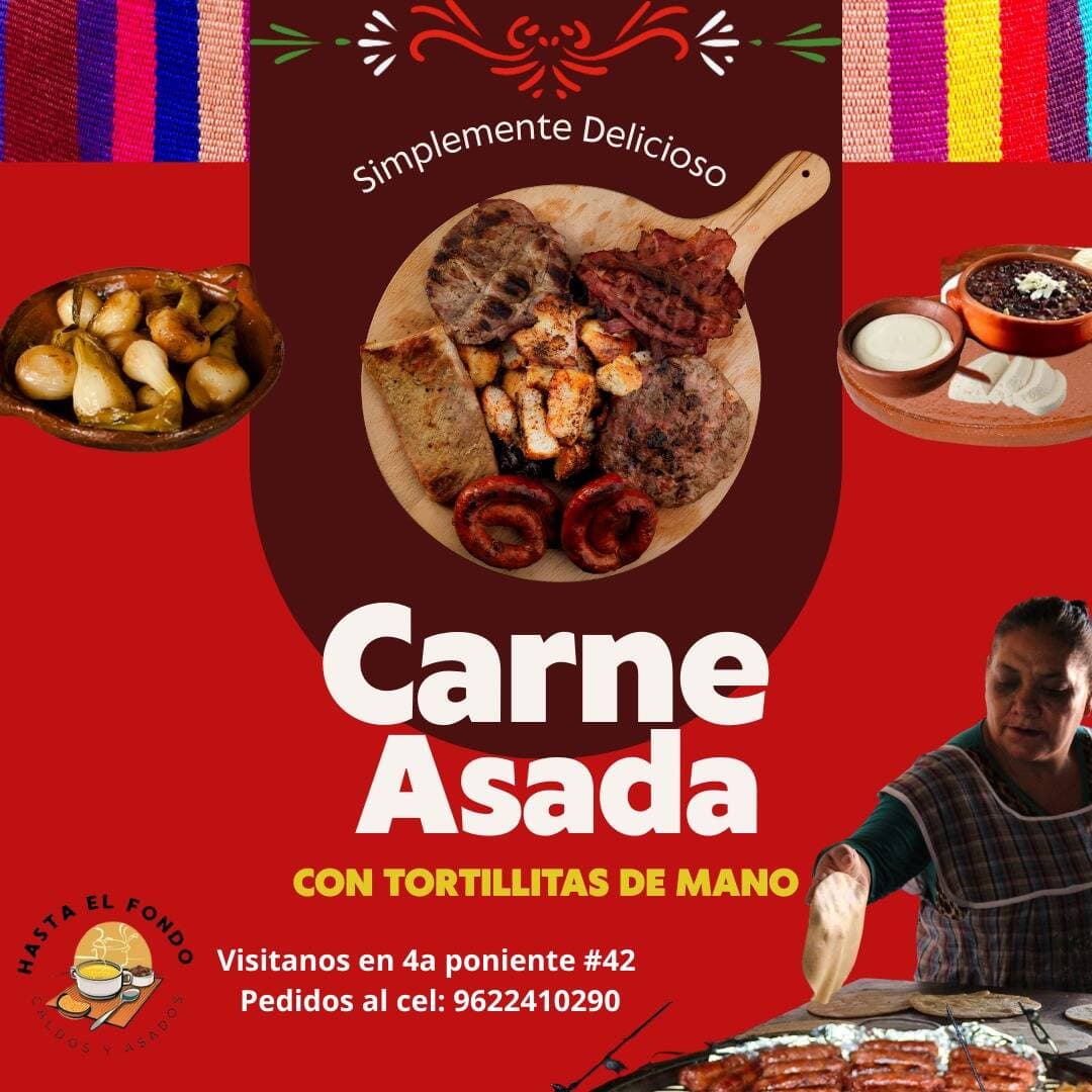 Carne Asada más Refresco