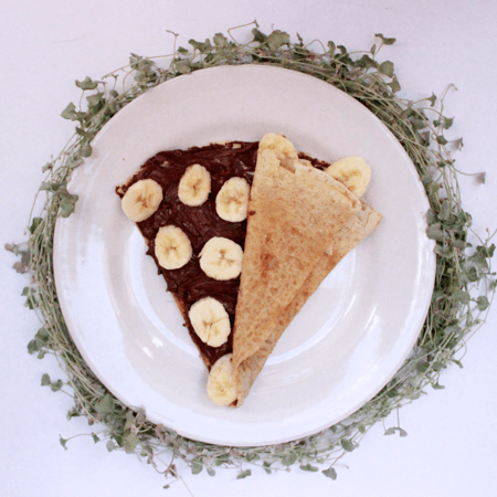 HD Crepa NUTELLA con Platano