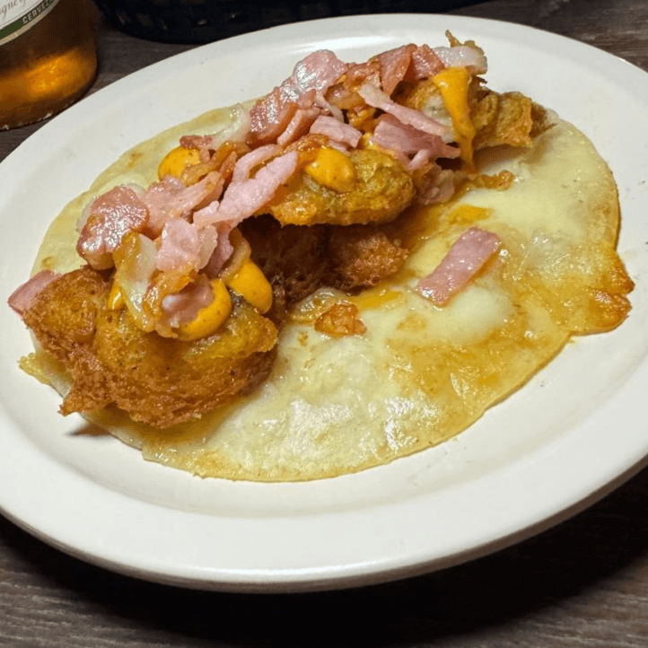 Taco de Camaron Tocino