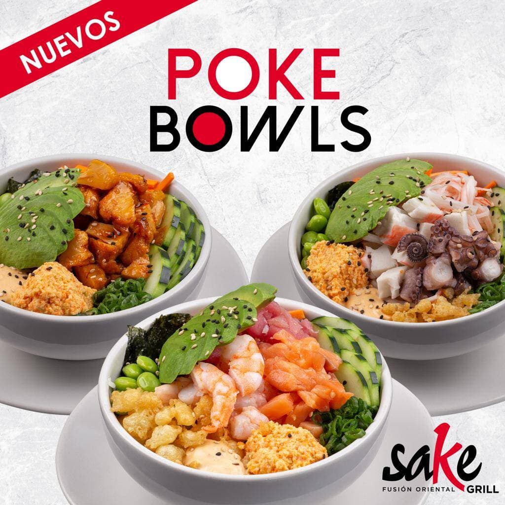 Poke Bowl Camaron y Cangrejo