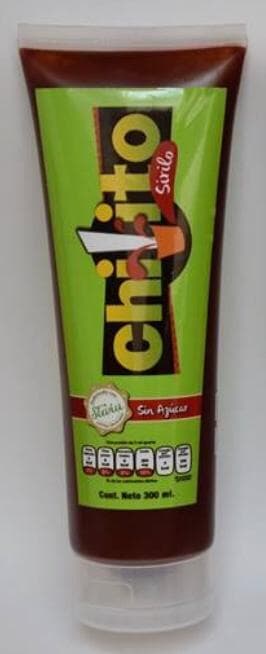 Chilito Sirilo Squeeze Stevia 300ml