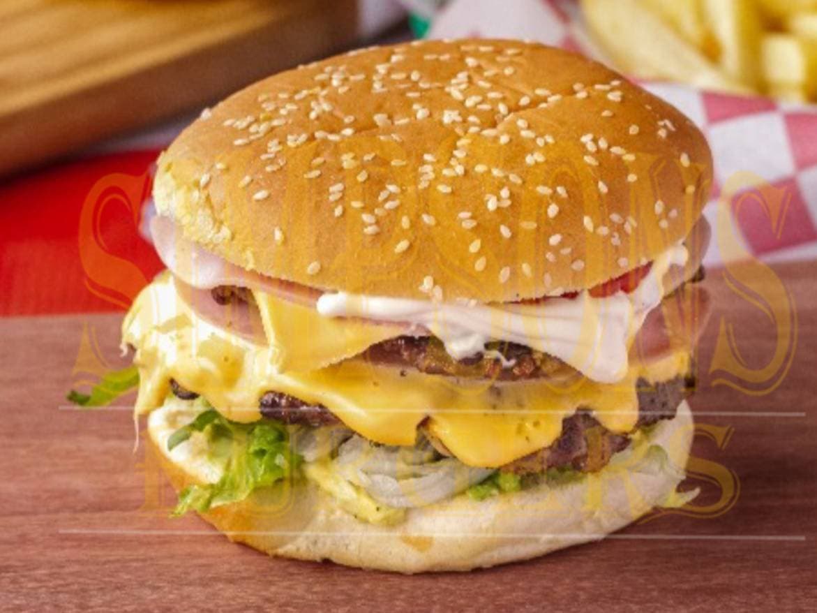 Hamburguesa sencilla + Refresco de 600 ml