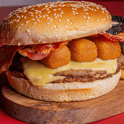 Hamburguesa moza bacon