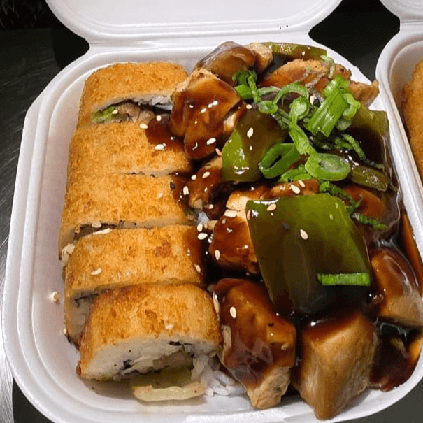 Teriyaki + Cielo, Mar y Tierra