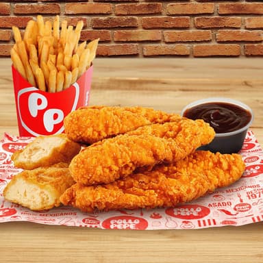 4 Tenders + Papas Medianas