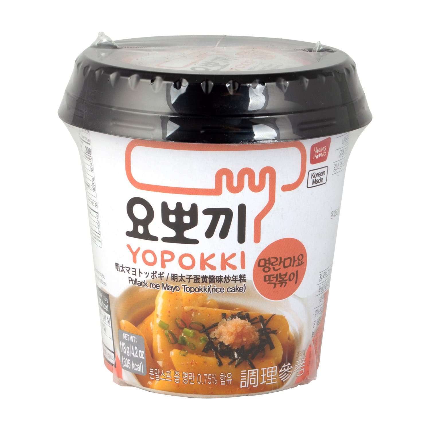 Topokki Cup Mentai Mayo Yo 118 g - SE-SFP606-11316