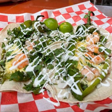 TACO CHILACA  DE CAMARON