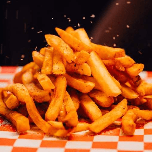 Orden de papas con especias italianas