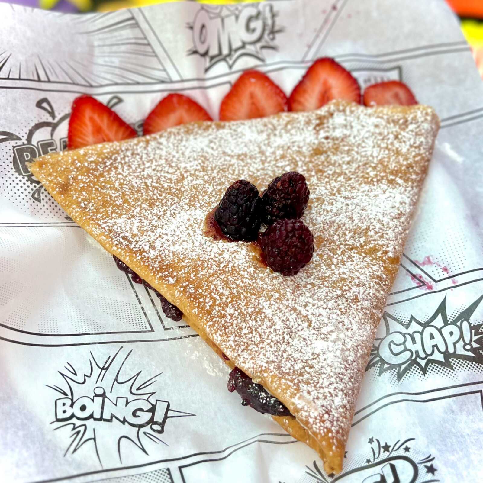 Crepa de Frutos Rojos