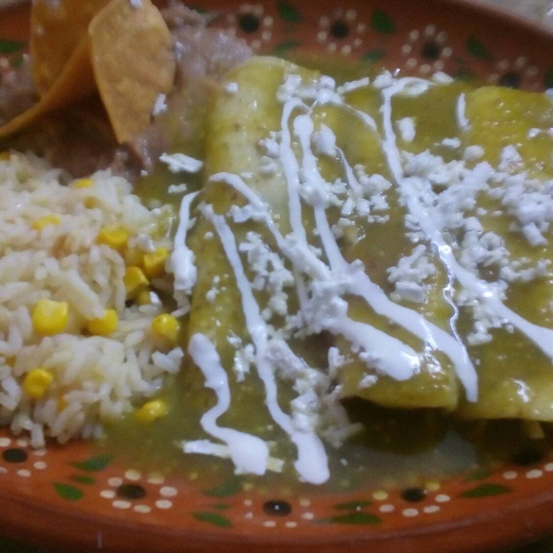 Enchiladas Verdes