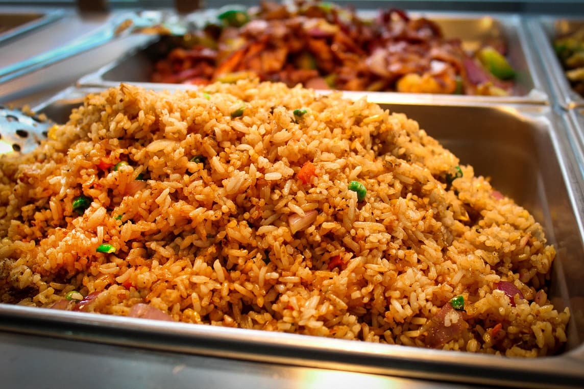 Solo arroz o chow mein