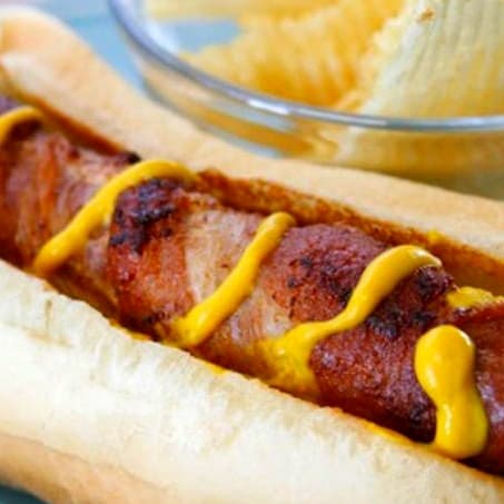 Hot Dog Jumbo con Tocino