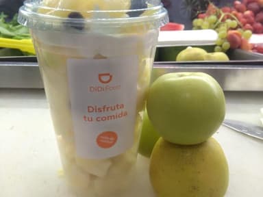 Agua 1 Litro de Manzana