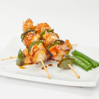 Brochetas Teriyaki